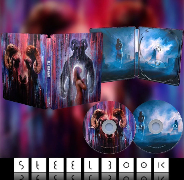 WHOLESALE - Kill Her Goats - Limited Edition Steelbook 4K UHD + Blu-ray + Collectibles
