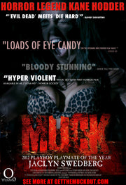 AUCTION Lot 21: PMOY Jaclyn Swedberg Autographed Framed Muck Poster