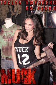 AUCTION Lot 73: PMOY Jaclyn Swedberg Autographed Framed Muck Poster