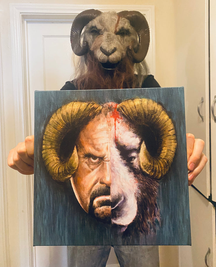 AUCTION Lot 04: Director Autographed Kane Hodder/Canvas Art