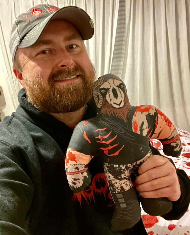 Kane Hodder - Goatface  Reversible Pillow Buddy