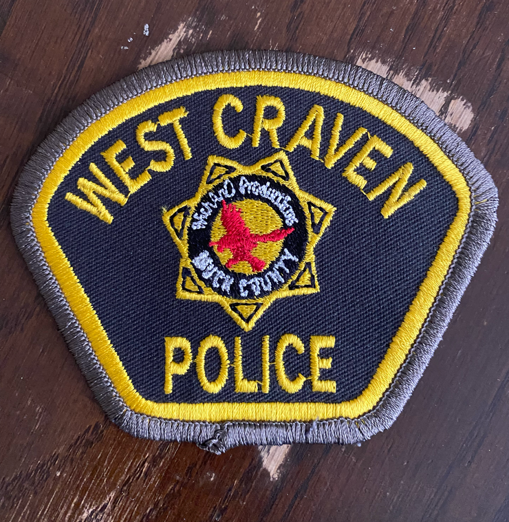 AUCTION Lot 14: West Craven Police Department Patch