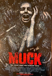 AUCTION Lot 17: KANE HODDER Autographed Framed Muck Theatrical Poster