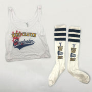 Ellie's on-screen worn West Craven Cheer gear (shirt & socks) + Autographed STEELBOOK