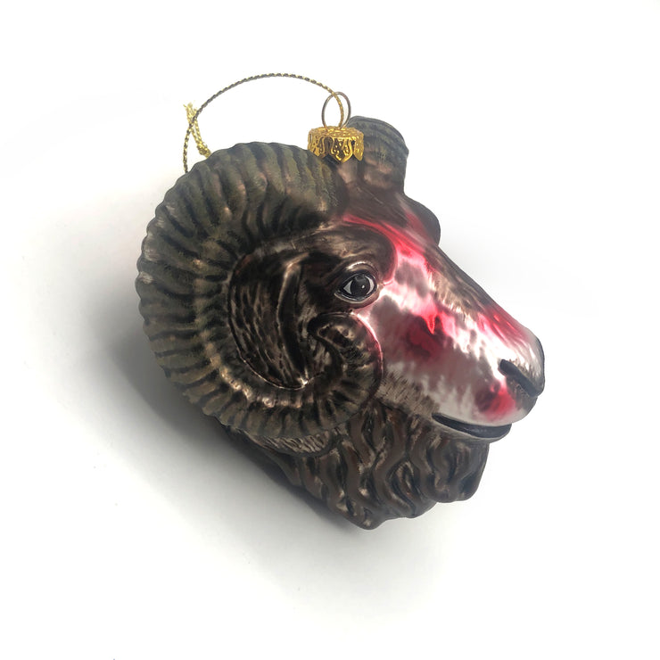 Kill Her Goats Christmas Glass Ornament *GREAT GIFT
