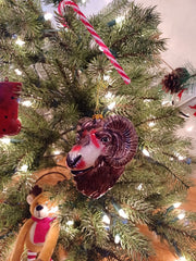 Kill Her Goats Christmas Glass Ornament *GREAT GIFT